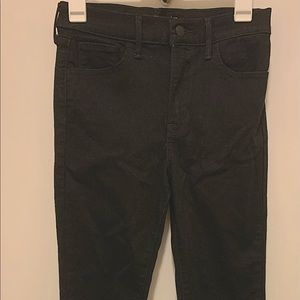 Black 720 High Waisted Super Skinny Levi Jeans